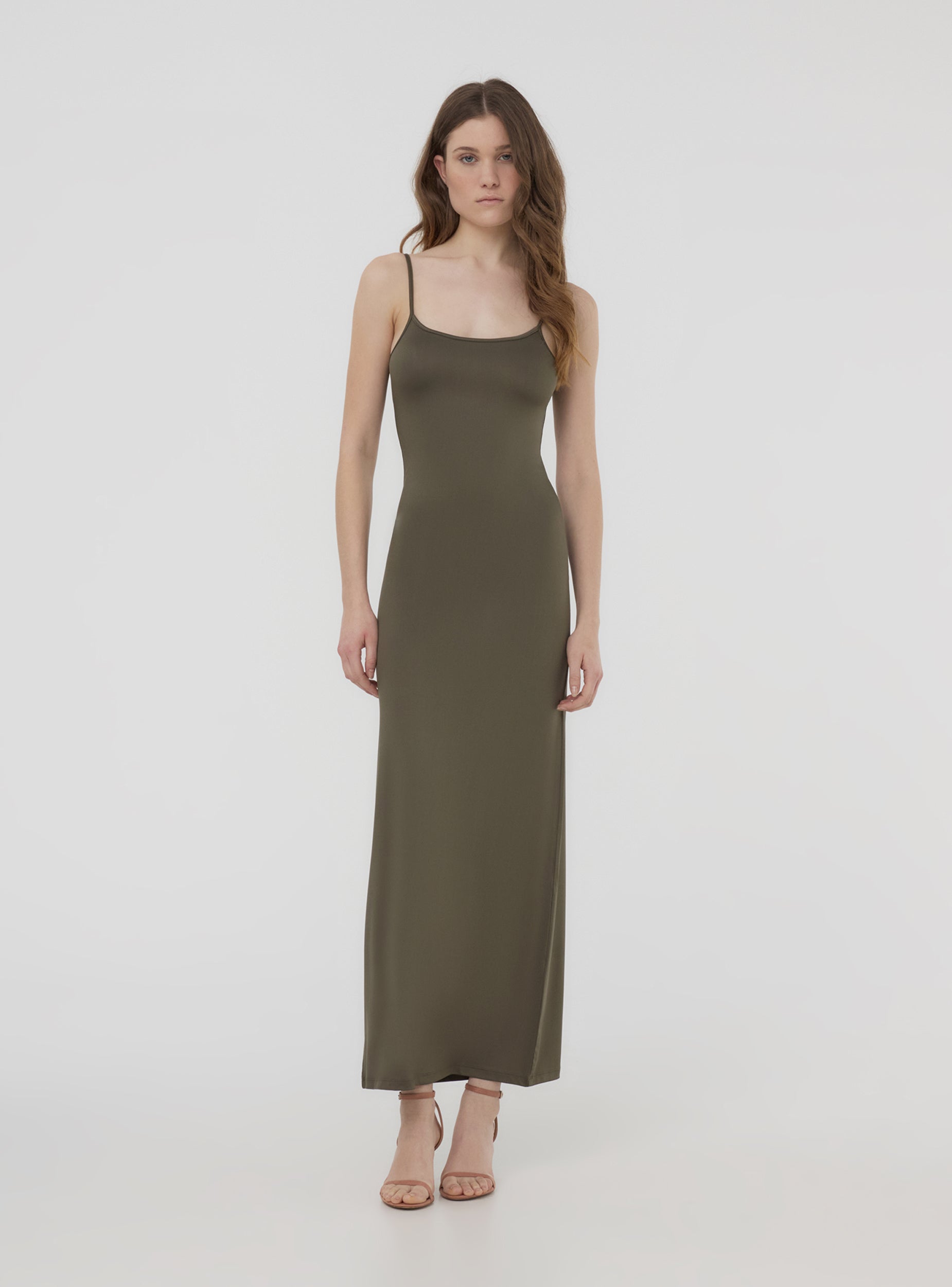 green emerald velvet dress Green Premium Mestiza Filipiniana Long Gown - Divina main image 1