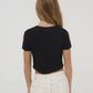 Kids Girls Short-sleeved T-shirt