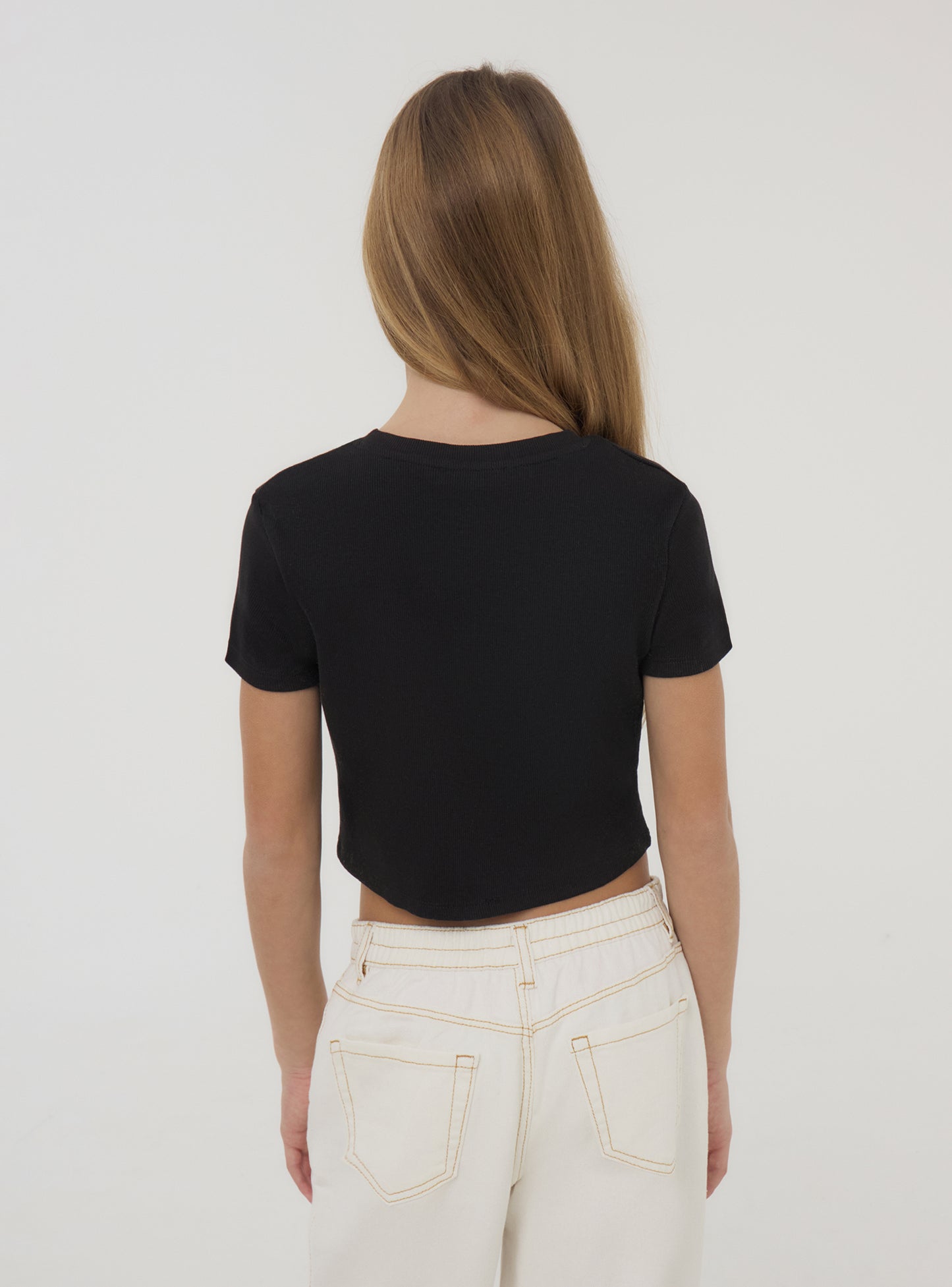 Kids Girls Short-sleeved T-shirt