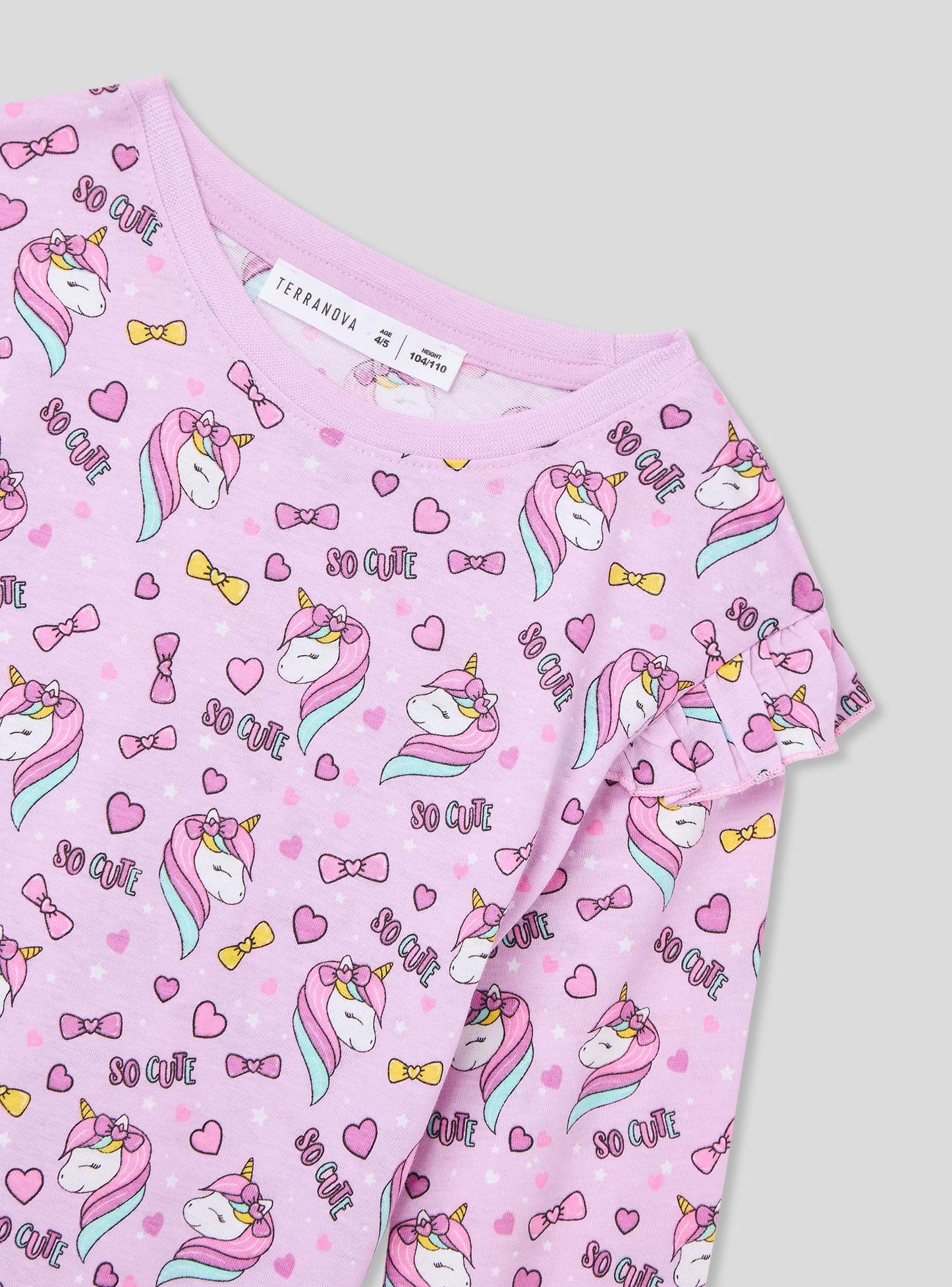 Kids Girls Long-sleeved T-shirt