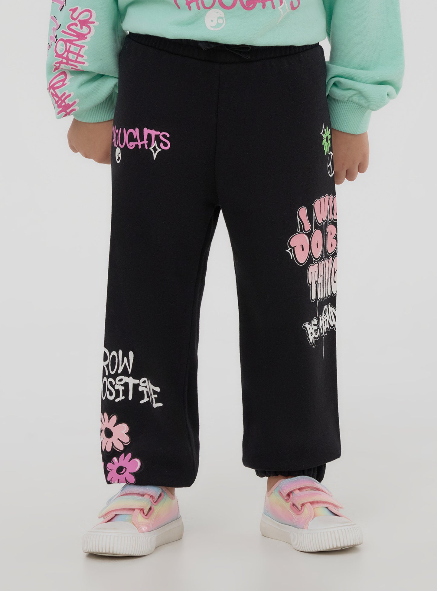 Kids Girls Full-length gym pants