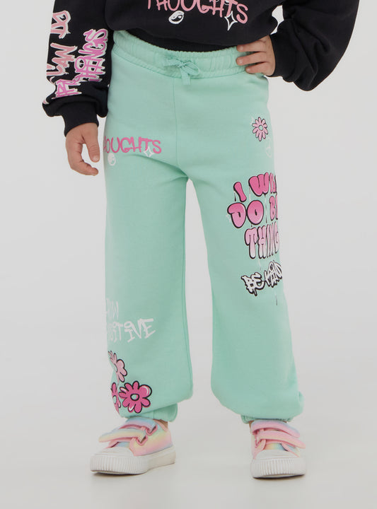Kids Girls Full-length gym pants