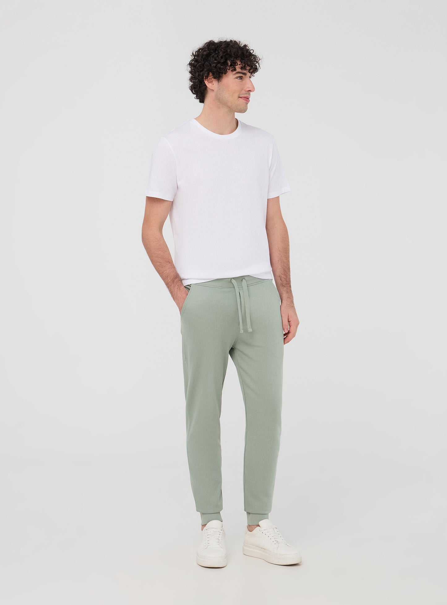 Man Full-length gym pants