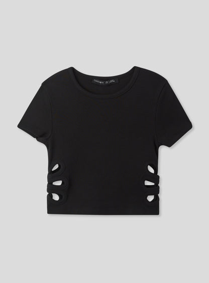 Kids Girls Short-sleeved T-shirt