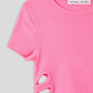 Kids Girls Short-sleeved T-shirt