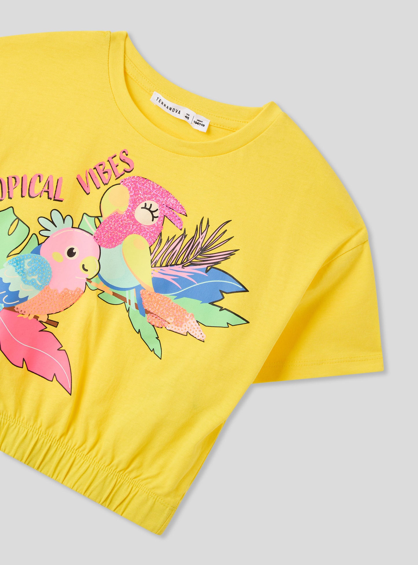 Kids Girls Short-sleeved T-shirt