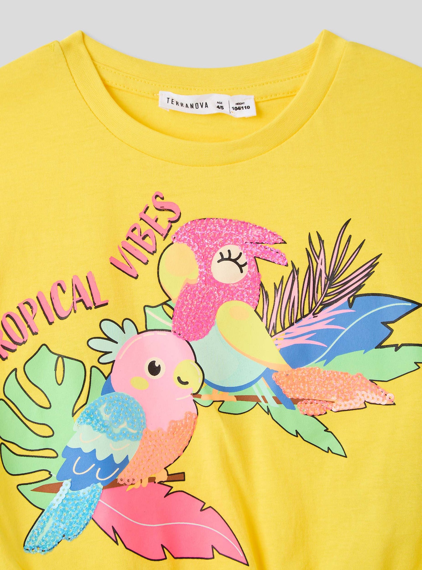 Kids Girls Short-sleeved T-shirt