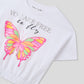 Kids Girls Short-sleeved T-shirt