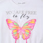 Kids Girls Short-sleeved T-shirt