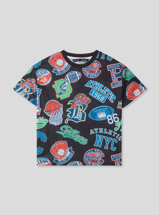 Kids Boys Short-sleeved T-shirt