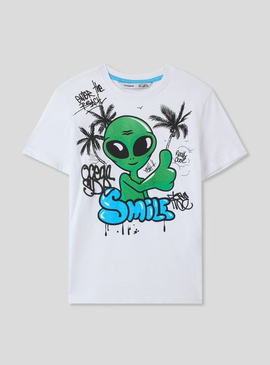 Kids Boys Short-sleeved T-shirt
