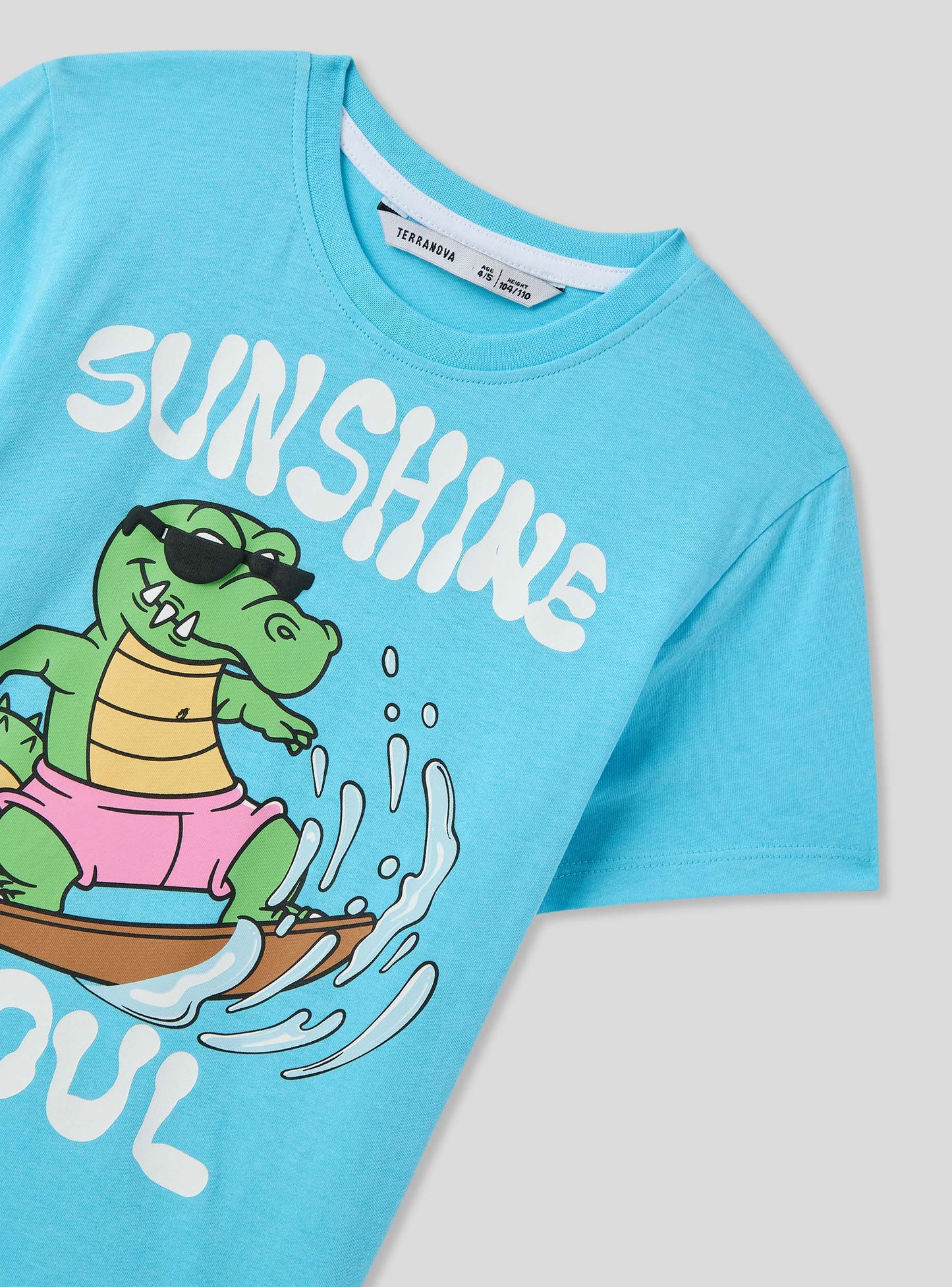 Kids Boys Short-sleeved T-shirt