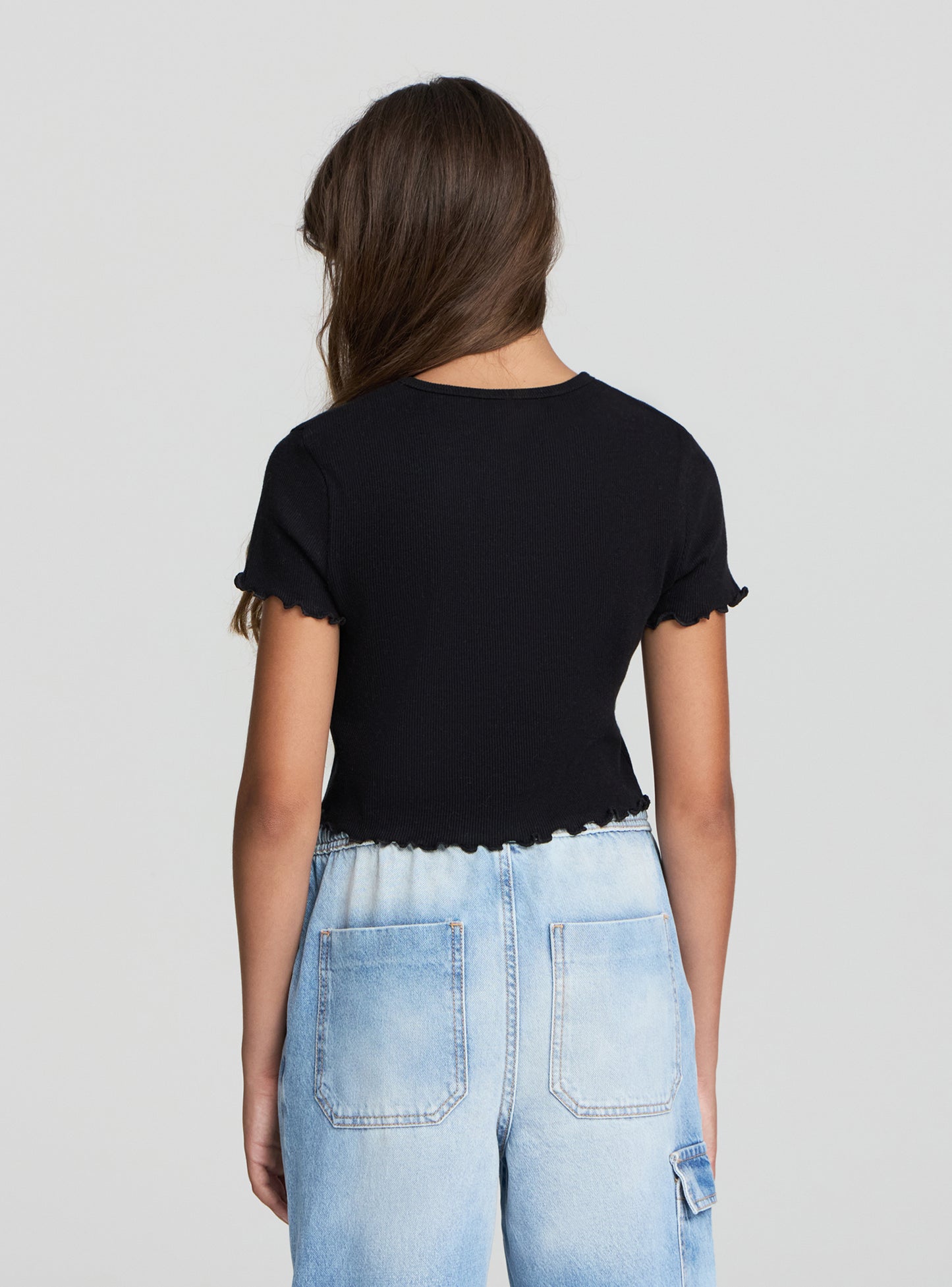 Kids Girls Short-sleeved T-shirt