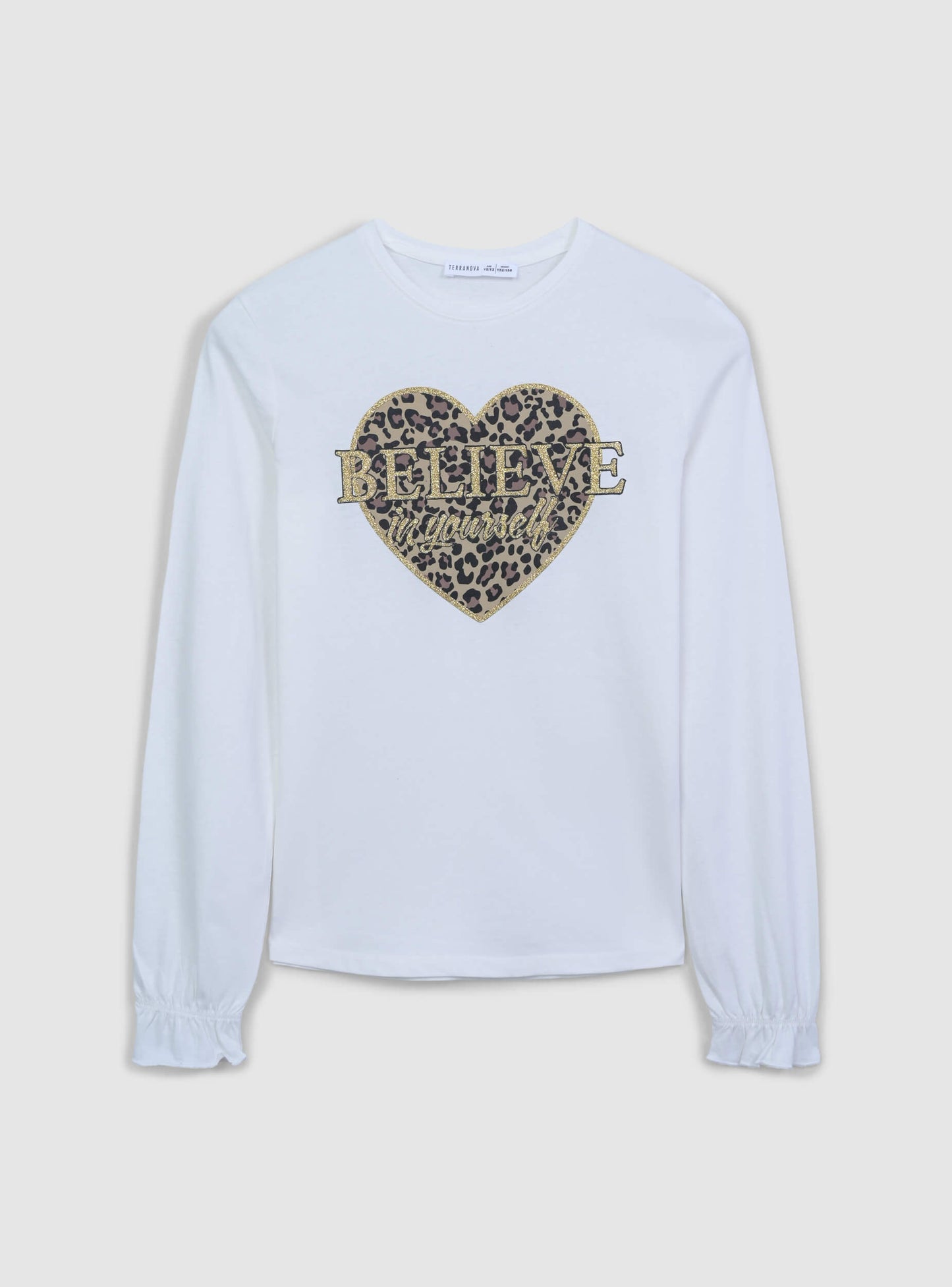 Kids Girls Long-sleeved T-shirt