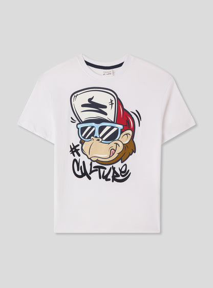 Kids Boys Short-sleeved T-shirt