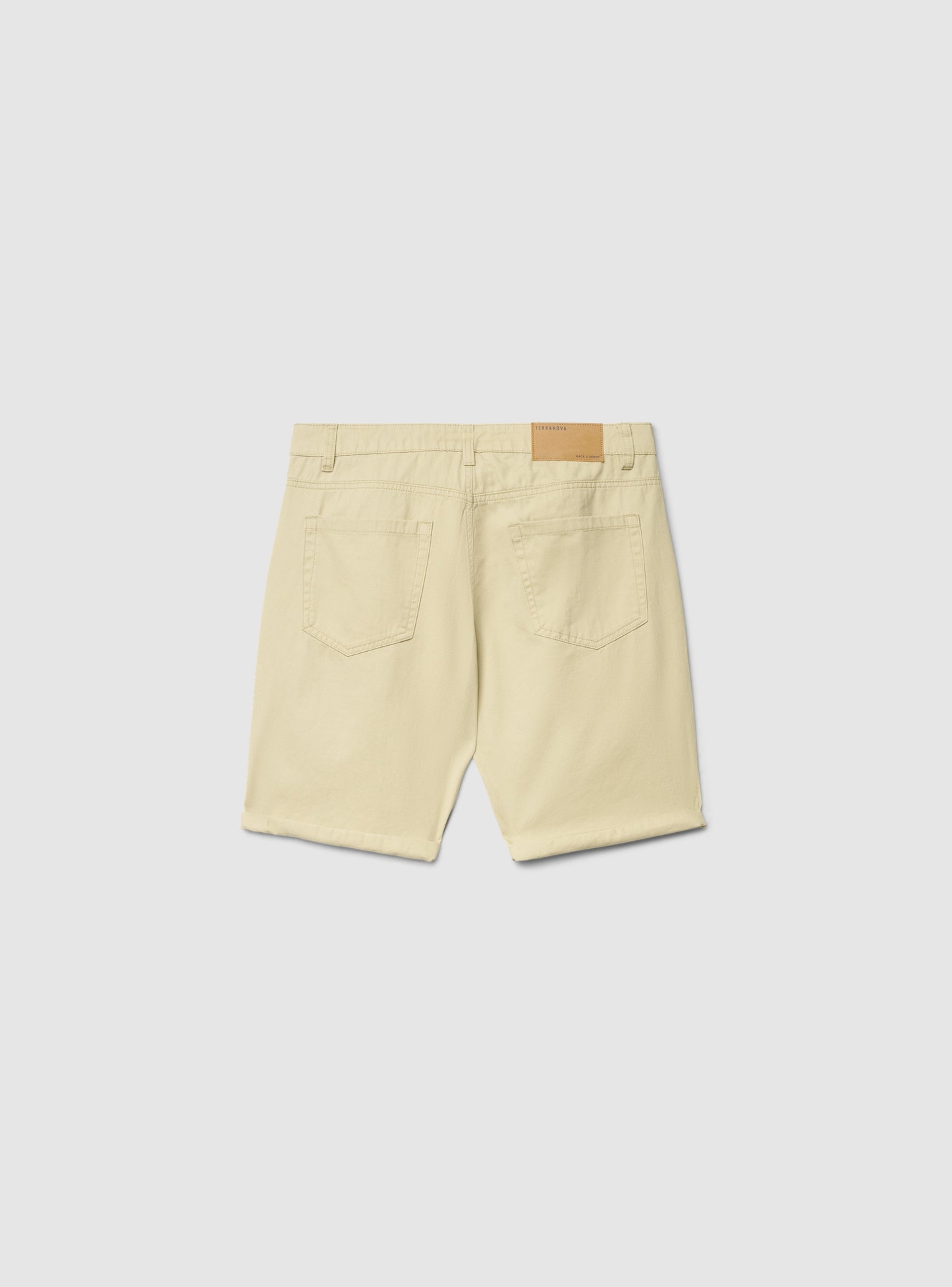 Men's 5-Pocket Cuffed Shorts