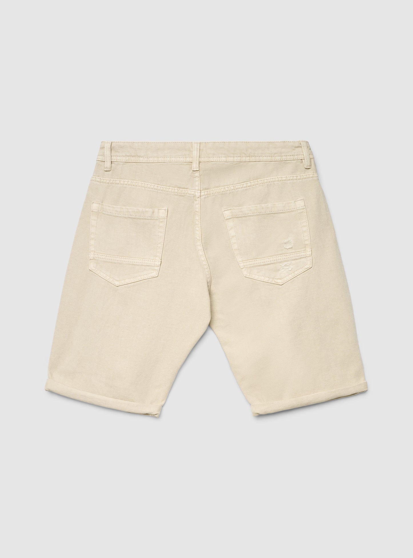 Men's Ripped Denim Shorts