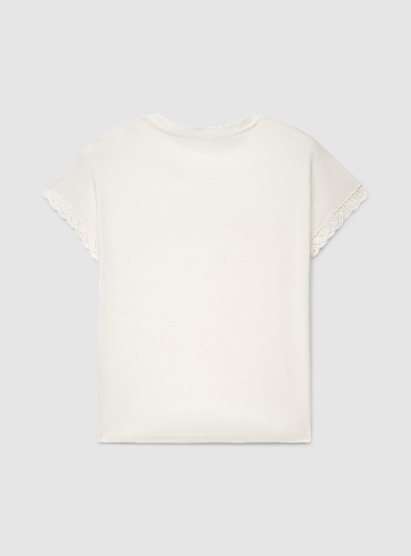 Women's Macramé edge Shirt
