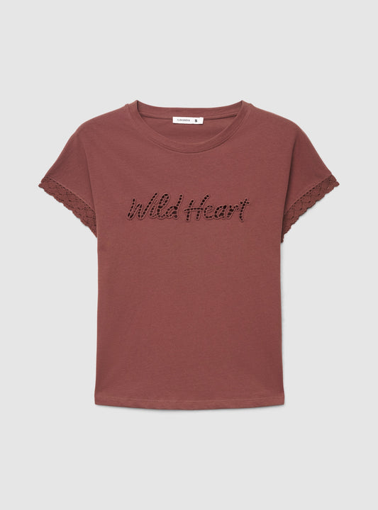 Women's Macramé edge Shirt