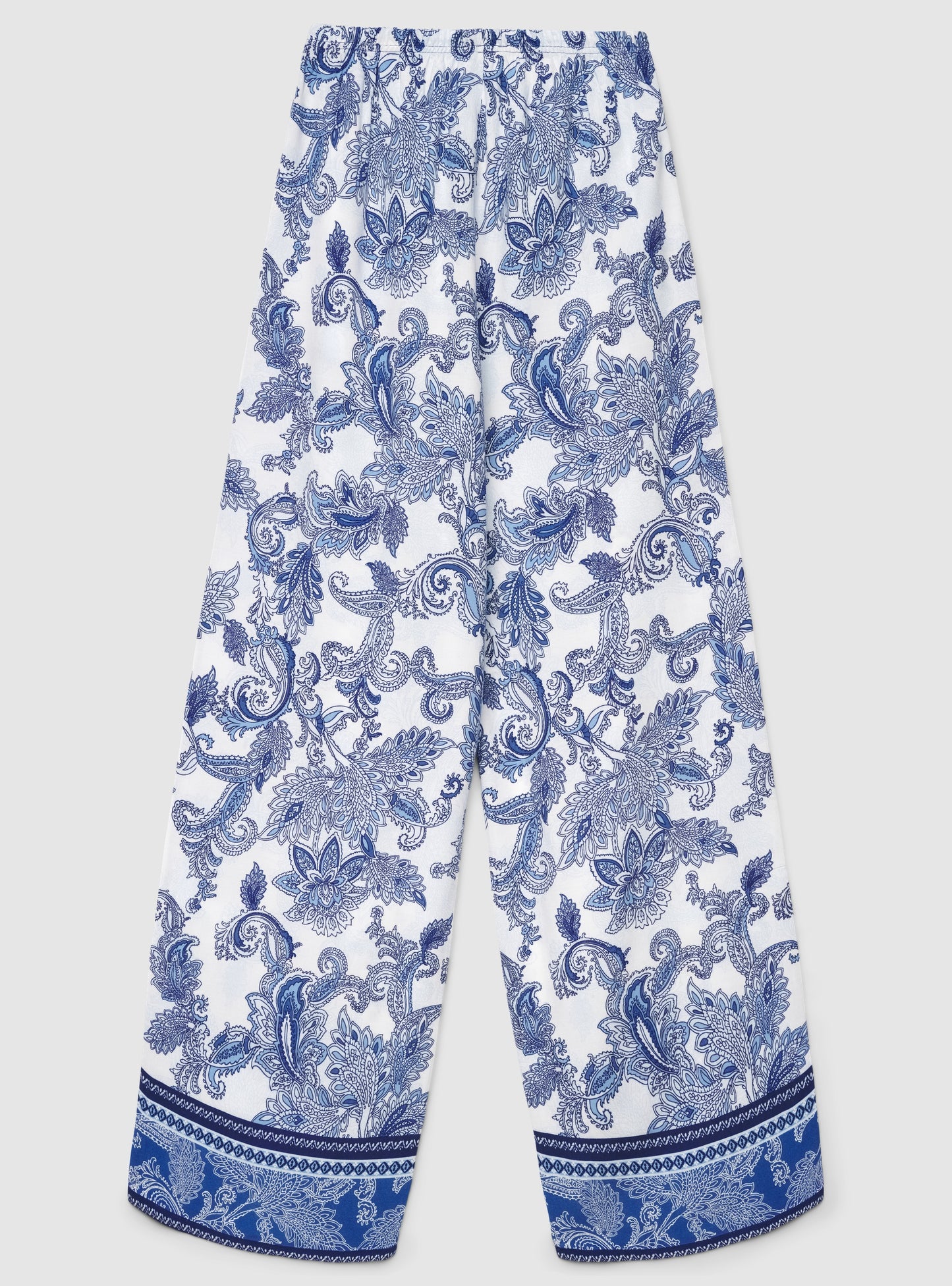 Women's Paisley Wide-leg Trousers