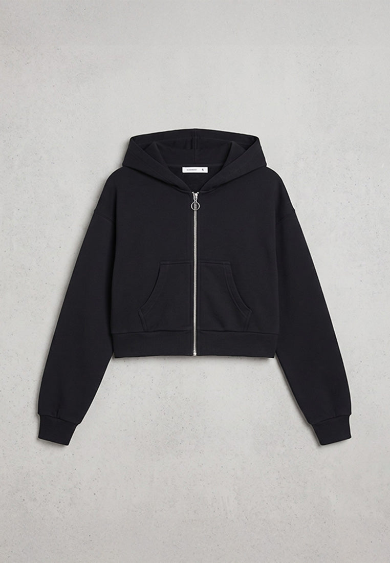 Women's Cropped Hoodie Sweatshirt