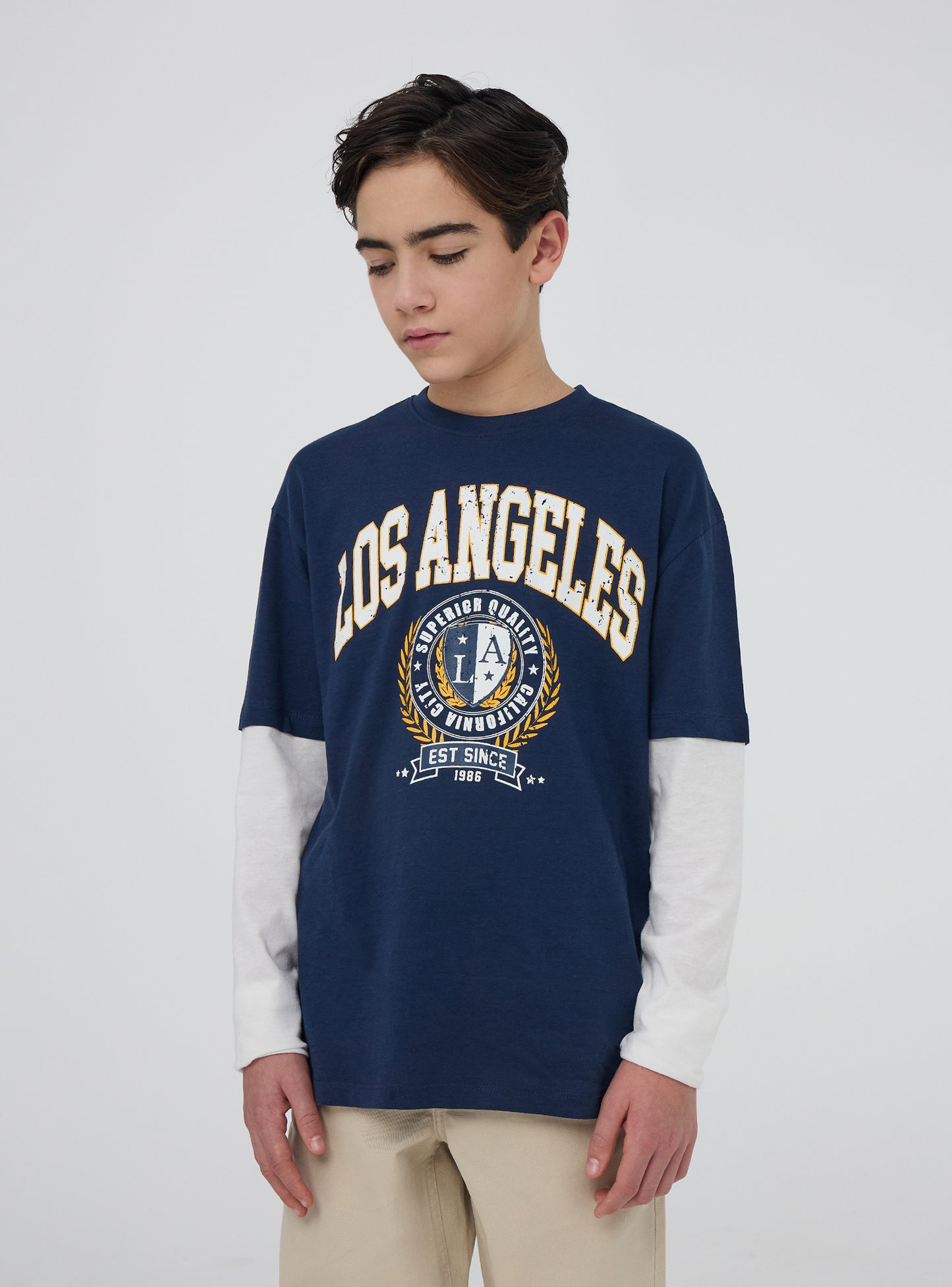 Kids Boys Long-sleeved T-shirt