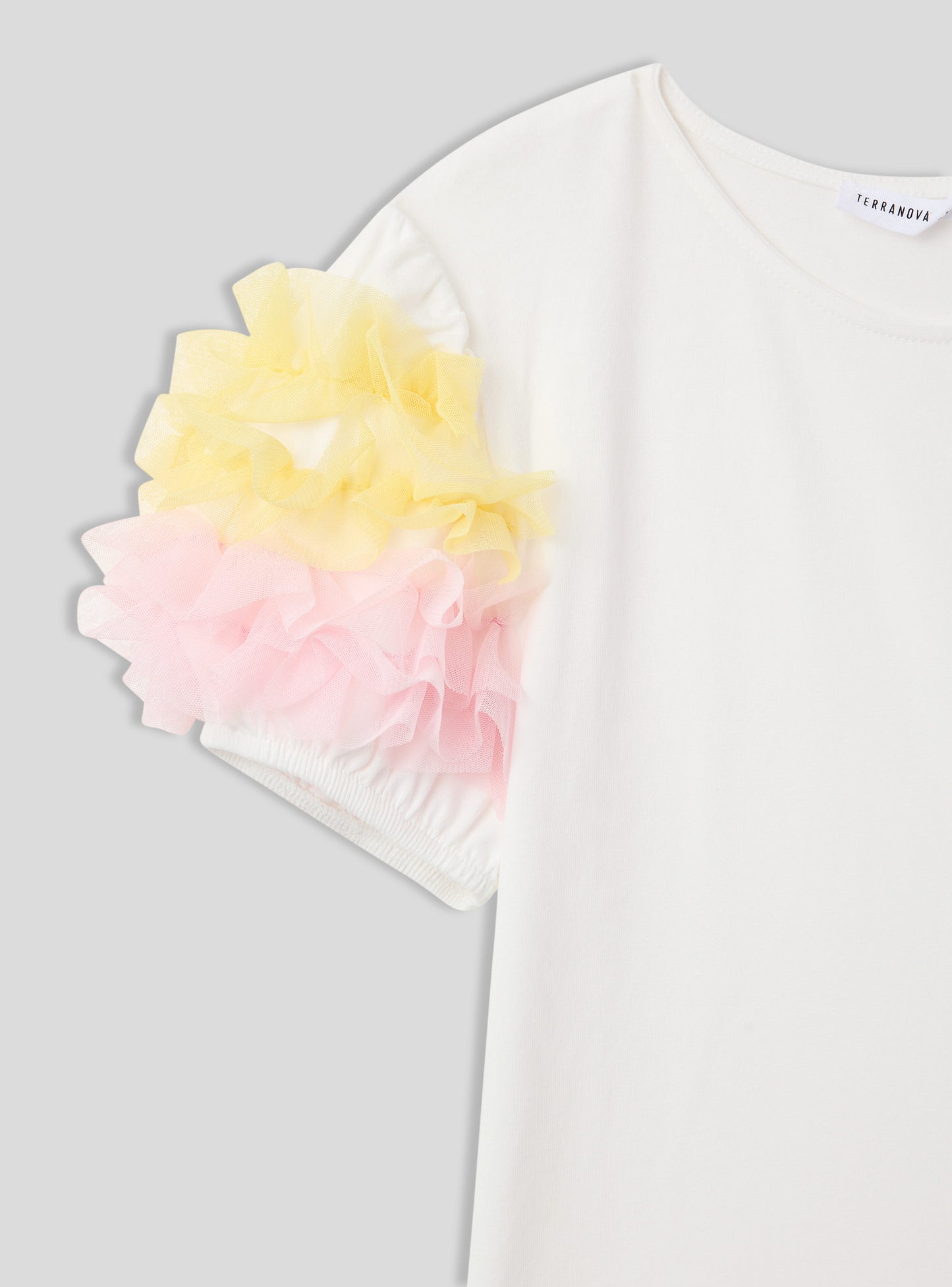 Kids Girls Short-sleeved T-shirt