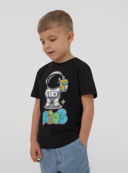 Kids Boys Short-sleeved T-shirt