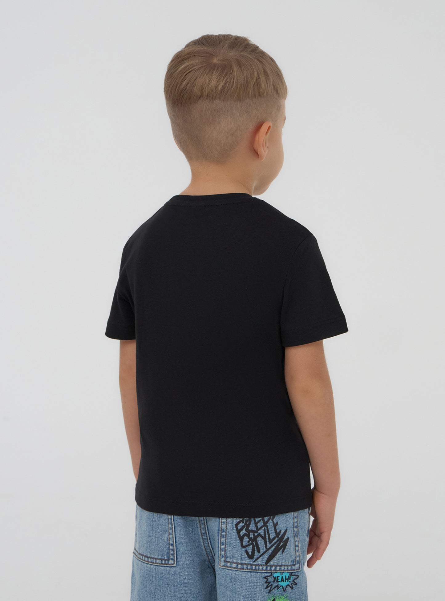 Kids Boys Short-sleeved T-shirt