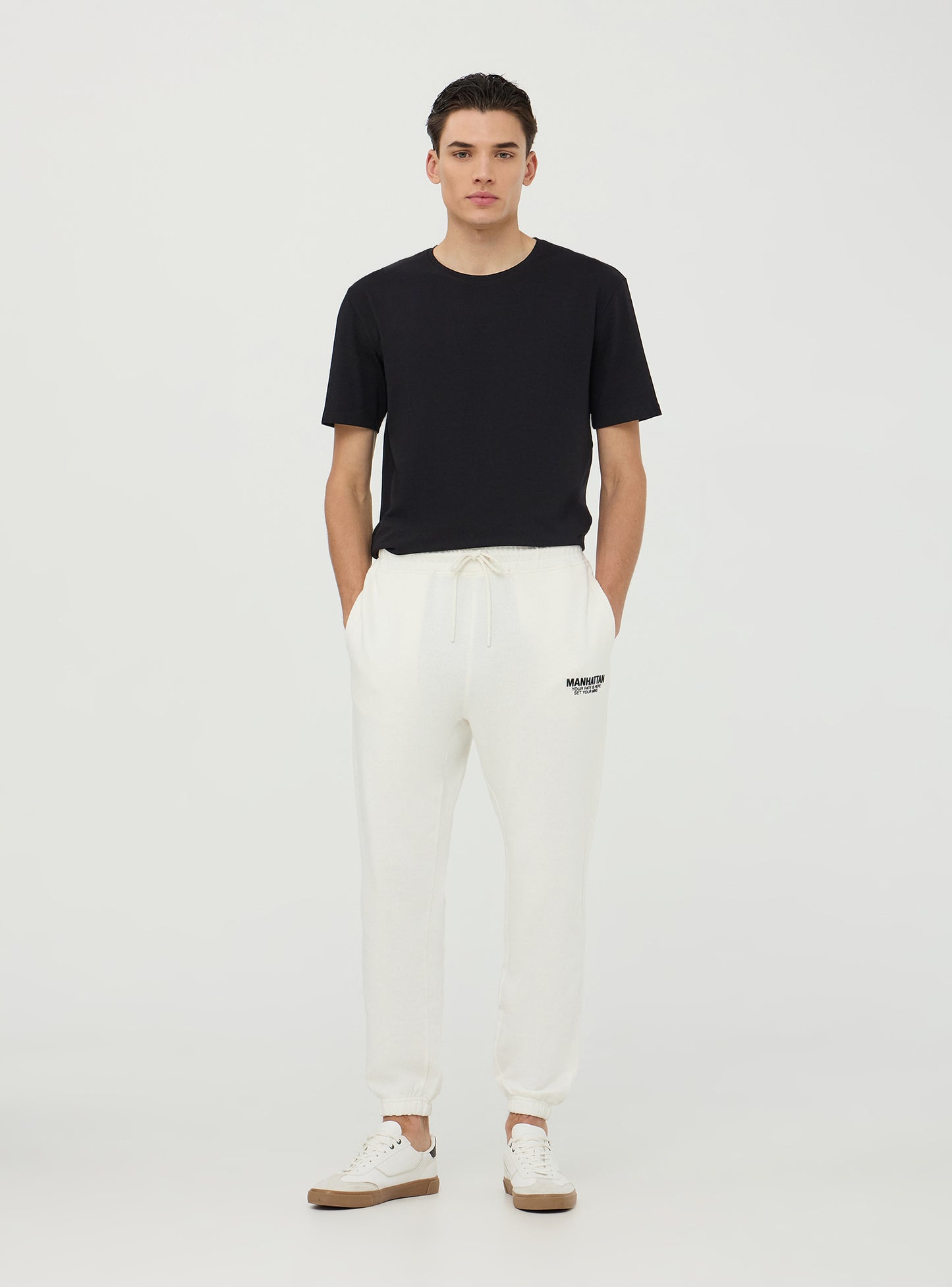 Man Full-length gym pants