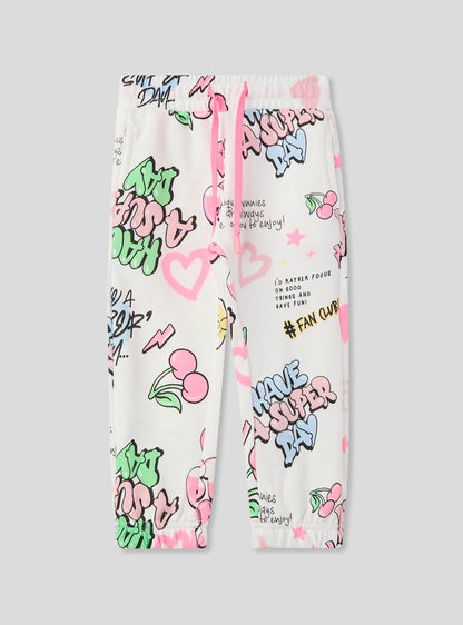 Kids Girls Full-length gym pants