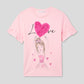 Kids Girls Short-sleeved T-shirt