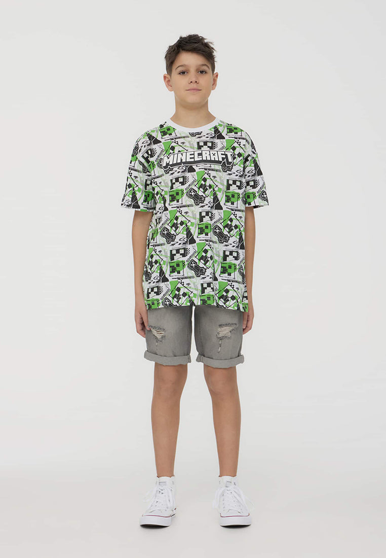 Kids Boys Short-sleeved T-shirt