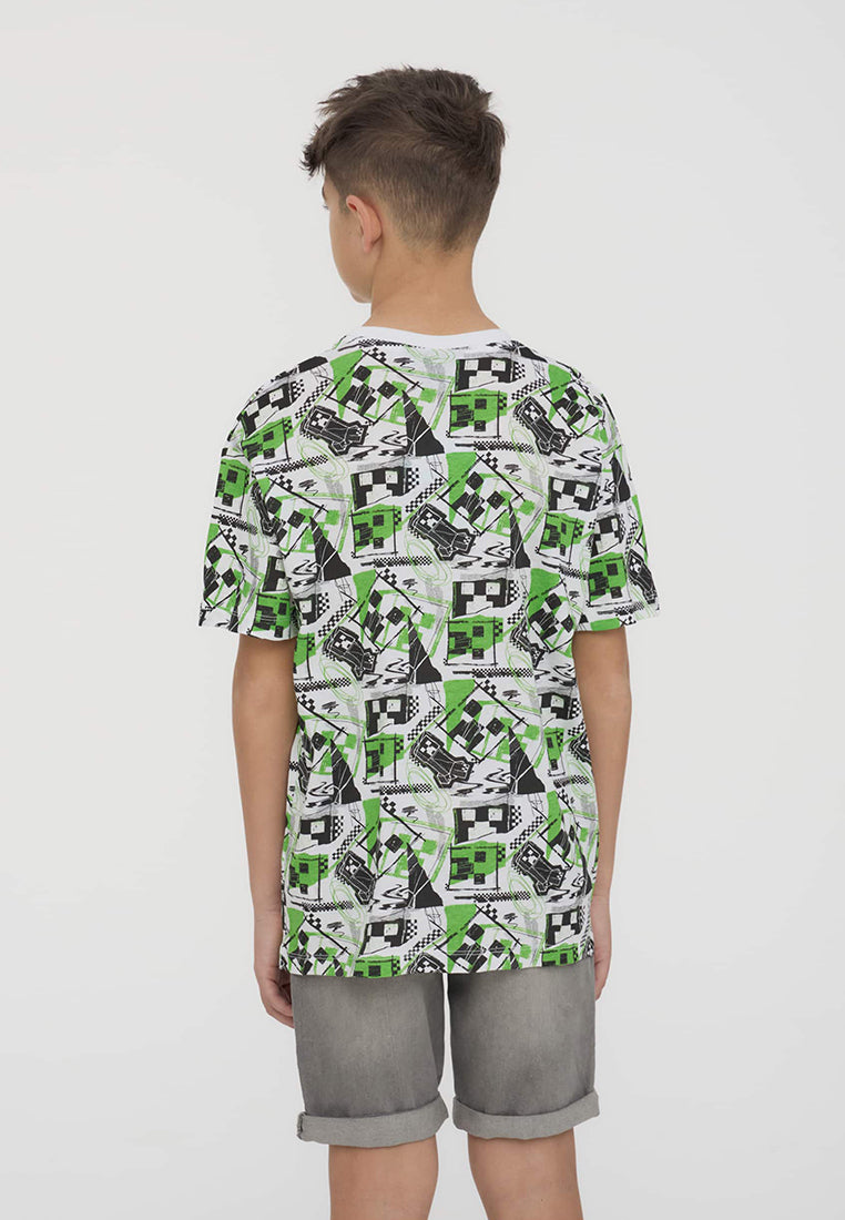 Kids Boys Short-sleeved T-shirt
