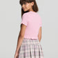 Kids Girls Short-sleeved T-shirt
