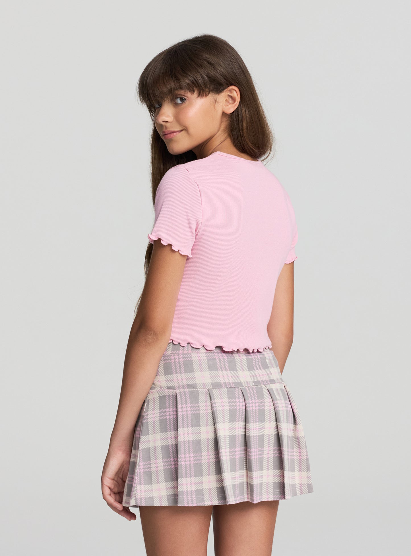 Kids Girls Short-sleeved T-shirt