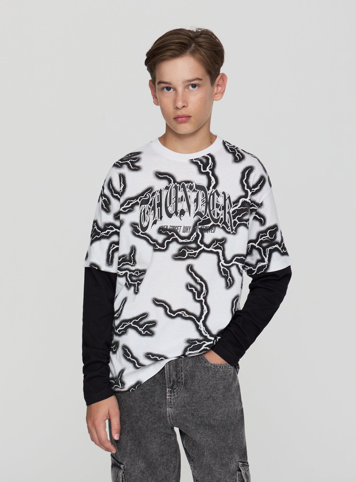 Kids Boys Long-sleeved T-shirt